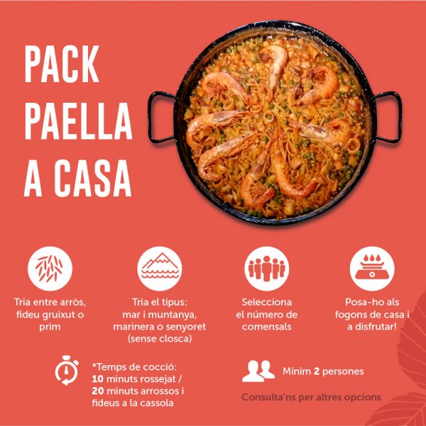 Pack Paella a casa